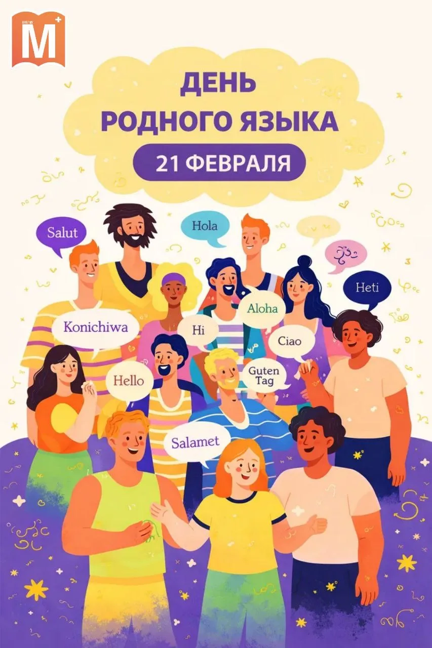 2️⃣1️⃣ февраля - День родного языка!