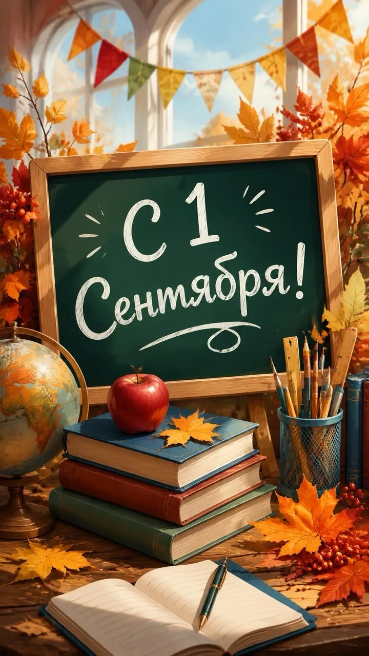 🎓 С Днем знаний и началом нового учебного года!📚