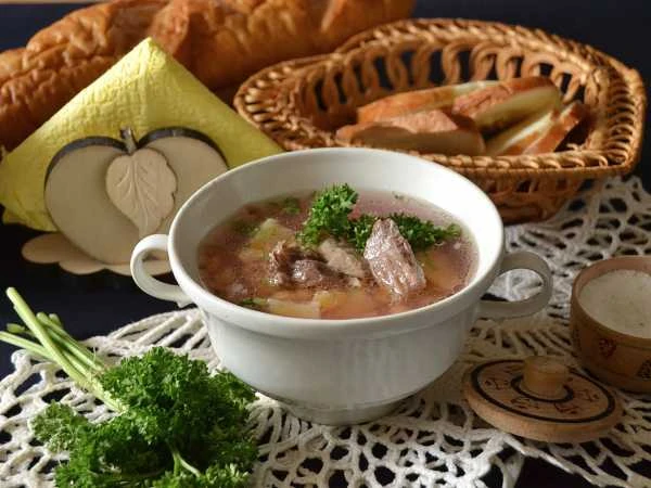 Гороховый суп с тушёнкой😍