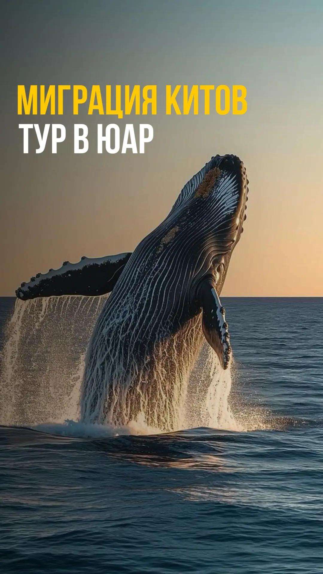 ✨ЮАР: Кейптаун, природа Атлантики, сафари и киты ✨