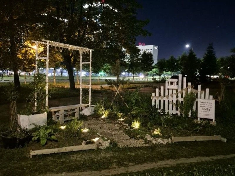 Новая фотозона и уютная клумба появилась в Обнинске