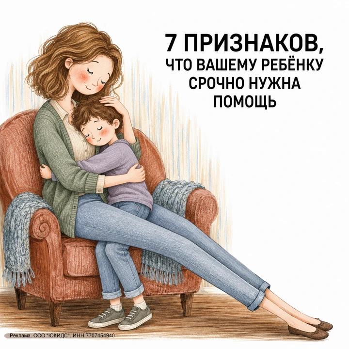 7 признаков, что вашему ребёнку сейчас непросто: