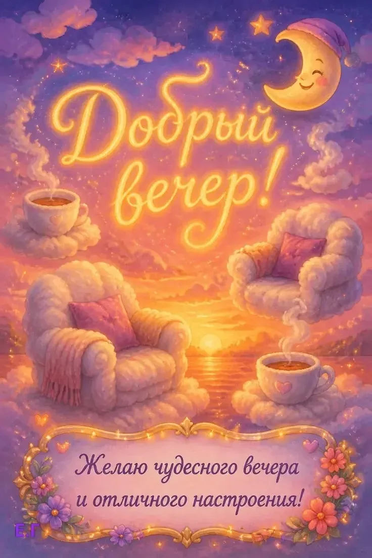 Добрый вечер ✨

😍 Самые лучшие Открытки и Поздравления 👉 Подписаться 👈