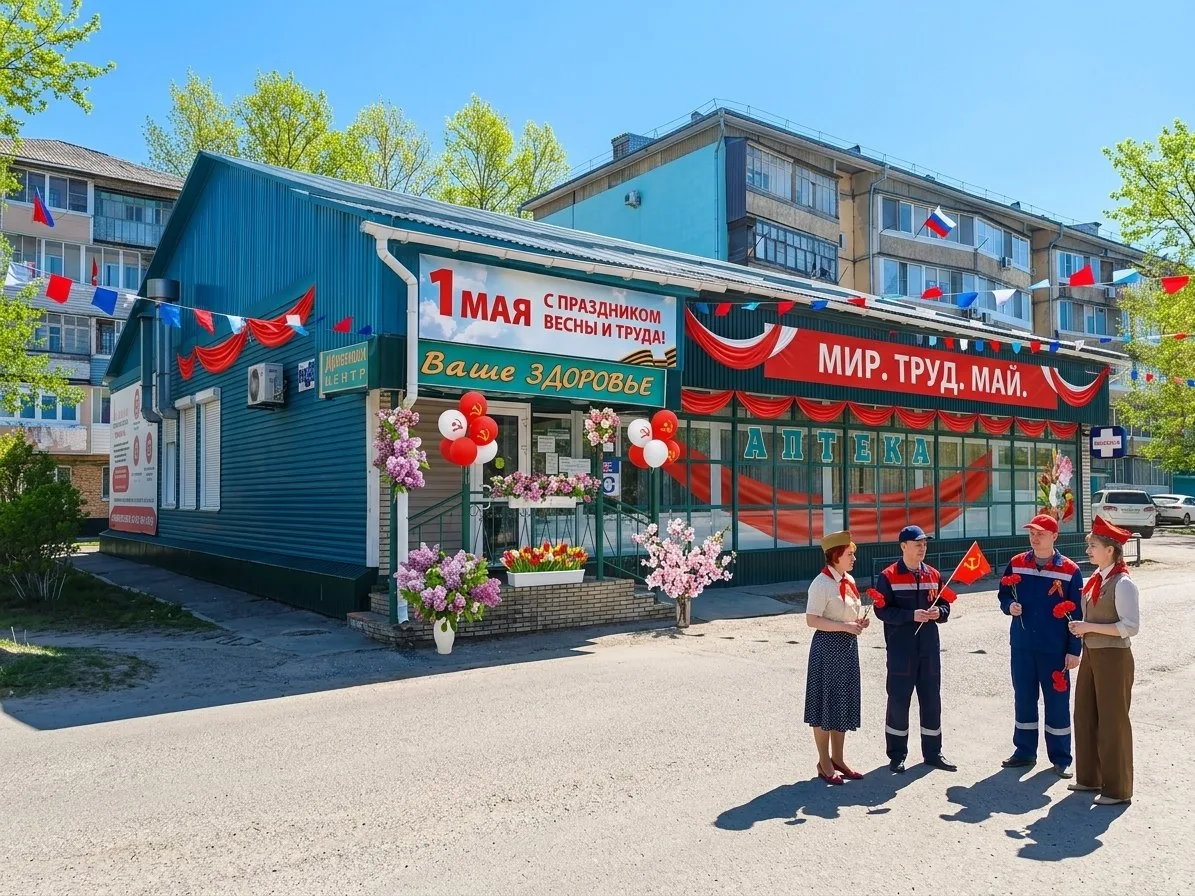 Дорогие друзья, поздравляем с праздником 1 мая