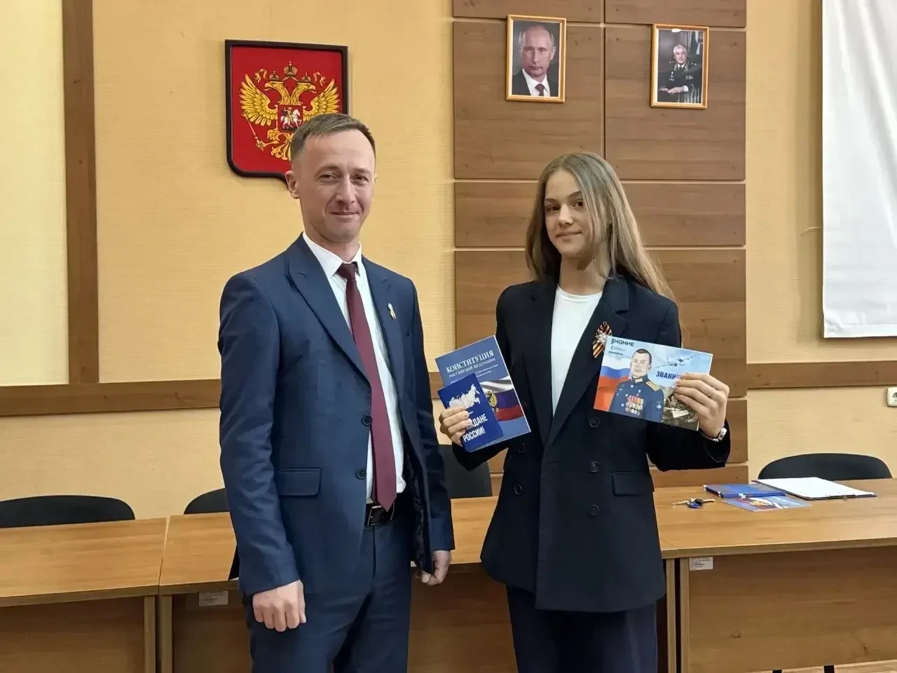 🇷🇺В преддверии великого праздника – Дня Победы – управление образования города и «Дви...