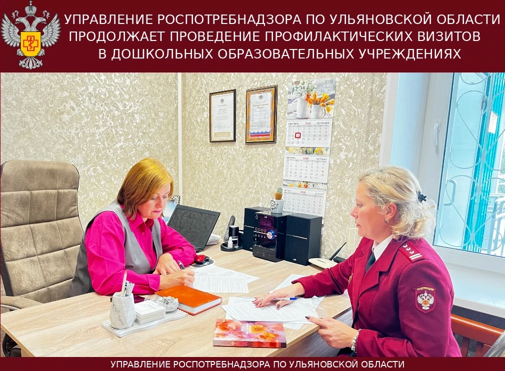 🧾 Профилактические визиты в детсады Ульяновска
