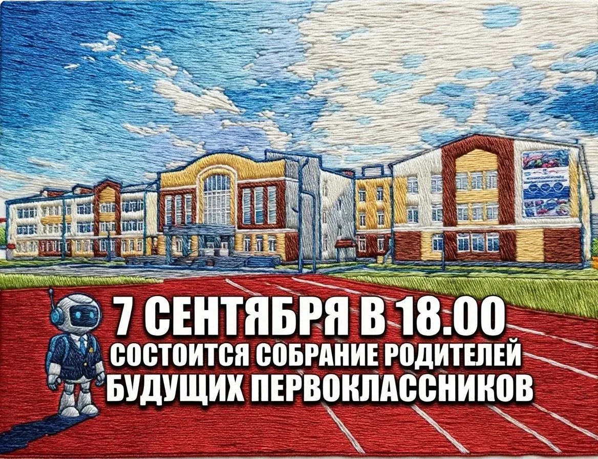 7 сентября 2026 года в 18.00 состоится родительское собрание для будущих первокласснико...