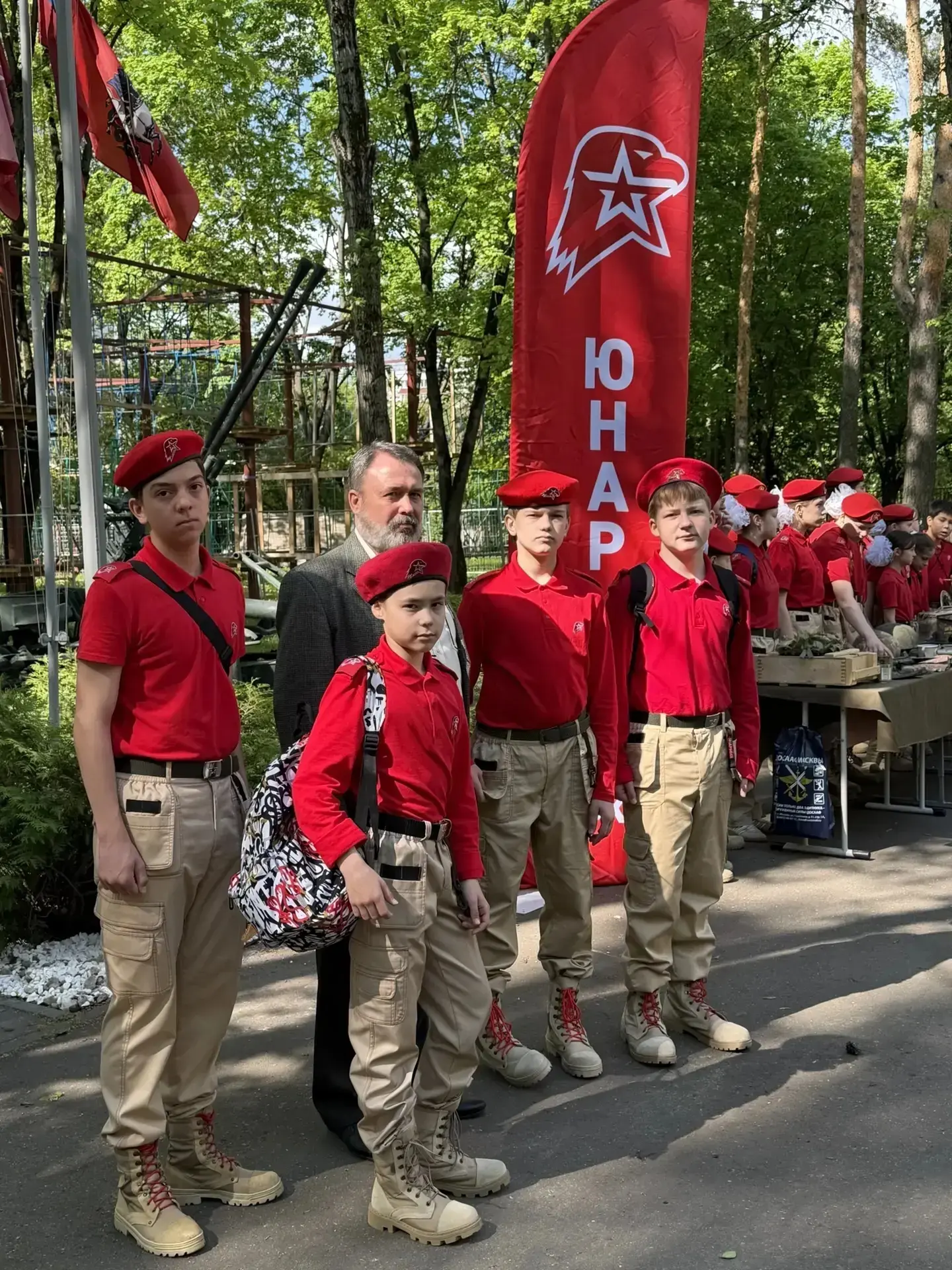 ПРИНЯТИЕ КЛЯТВЫ ЮНАРМЕЙЦА  🎖️16 мая ученики 5"А" и 7"А" классов торжественно приняли Клятву юнармейц