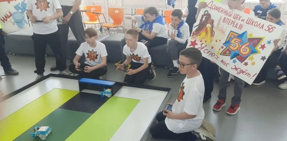 🏆 НАША ШКОЛА — ЧЕМПИОН ПО РОБОФУТБОЛУ! 🏆 В Магнитогорске впервые прошёл турнир по ⚽ робофутболу сред