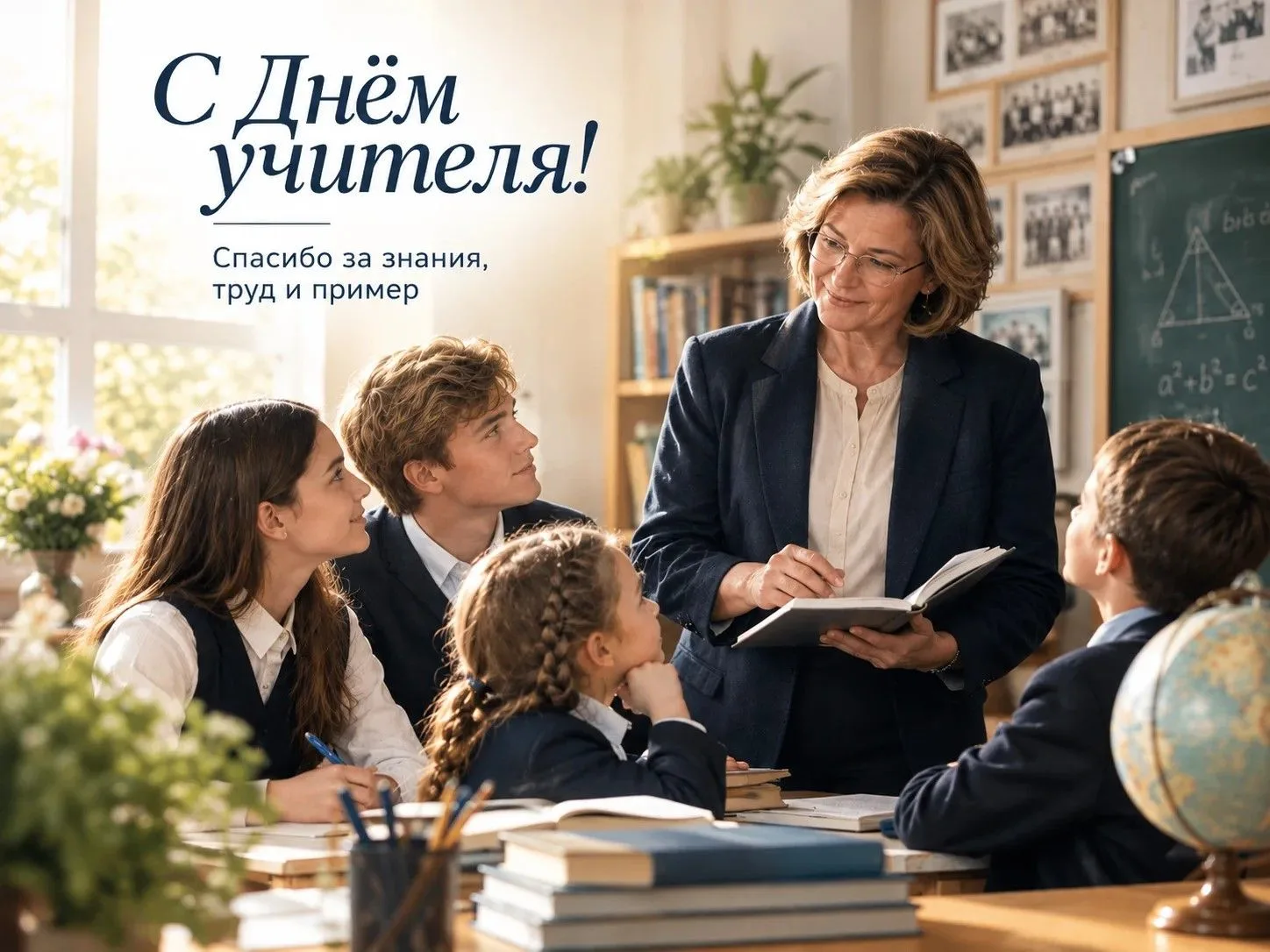 Дорогие учителя и педагоги!