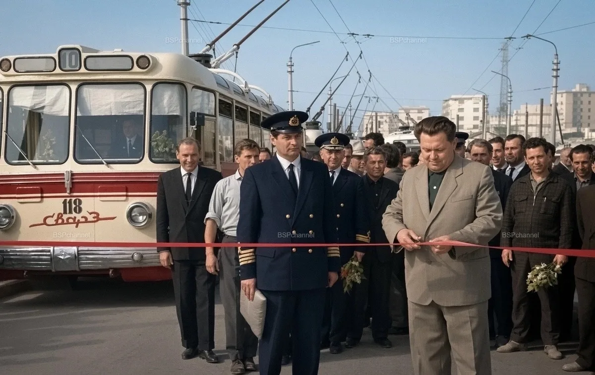 Жизнь Советского Севастополя в 1960-е годы. Раскрашенные фотографии.