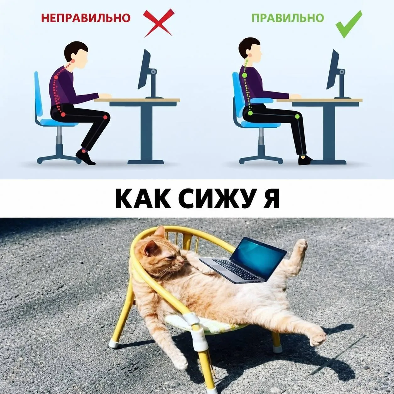🤔 Исследования показывают, что продолжительное нахождение в сидячем положении — более ...