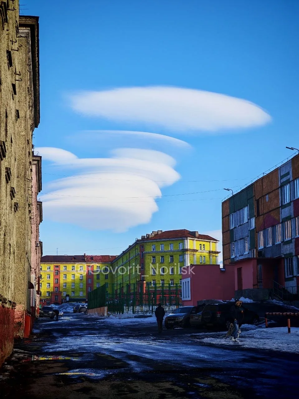 Сказочные облака над Норильском. Фото от подписчиков.