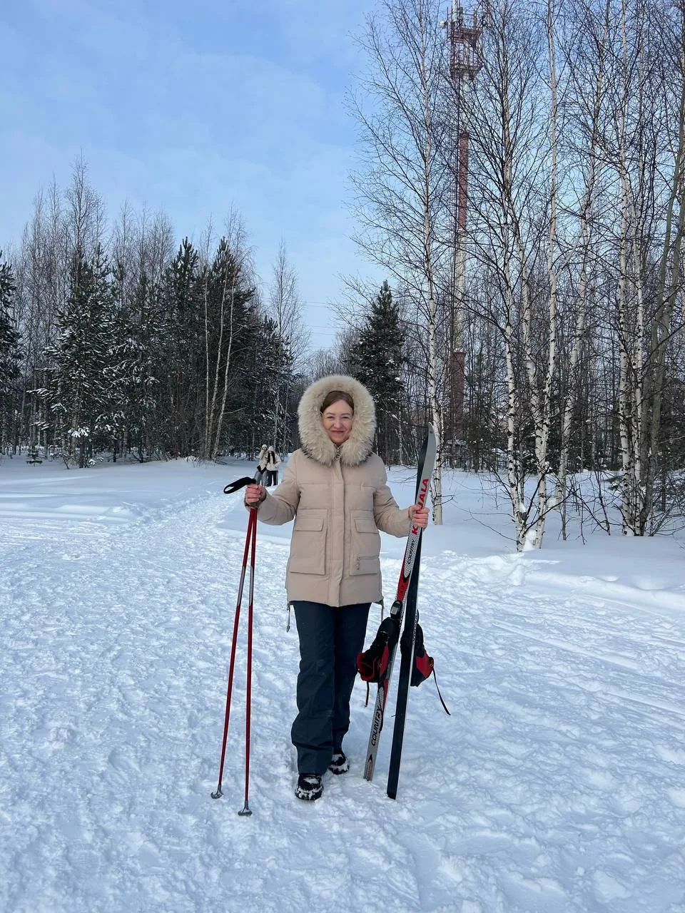 Учителя и ученики нашей школы приняли участие в «Лыжне России» 🎿   Ежегодная всероссийская массовая 