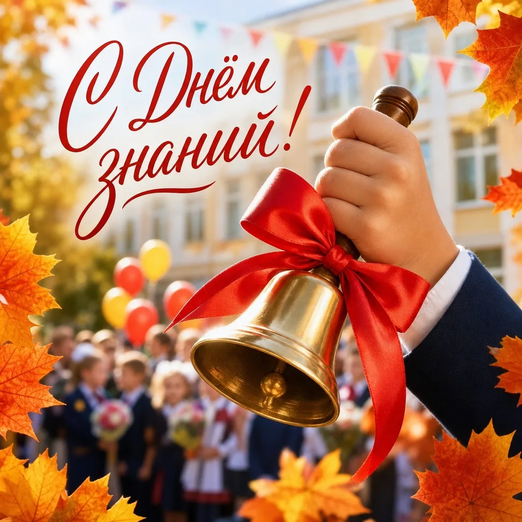 🔔 От всей души поздравляю с Днем знаний!