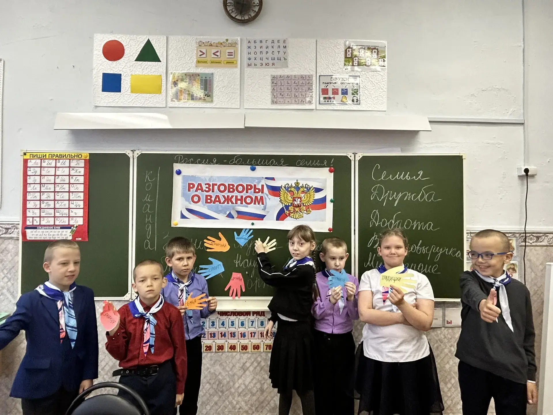 Внеурочные занятия «Разговоры о важном»👩‍🏫