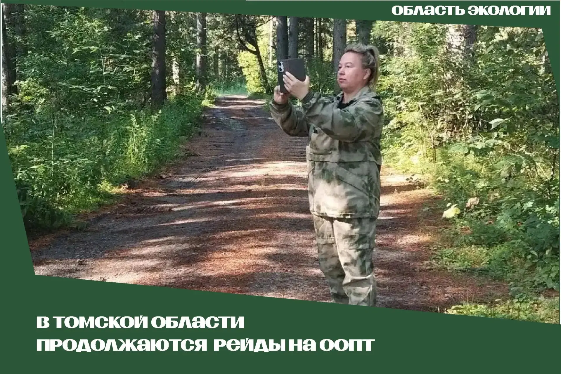 🌲Наши сотрудники совместно с региональным департаментом природных ресурсов и охраны ок...