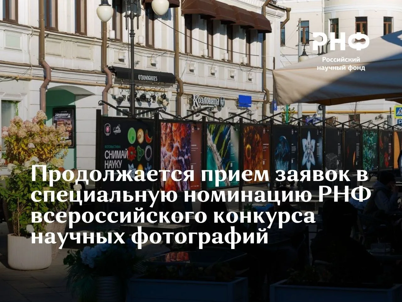 Всероссийский конкурс «Снимай науку!»: пришлите фотографию о проекте и примите участие в фотовыставк