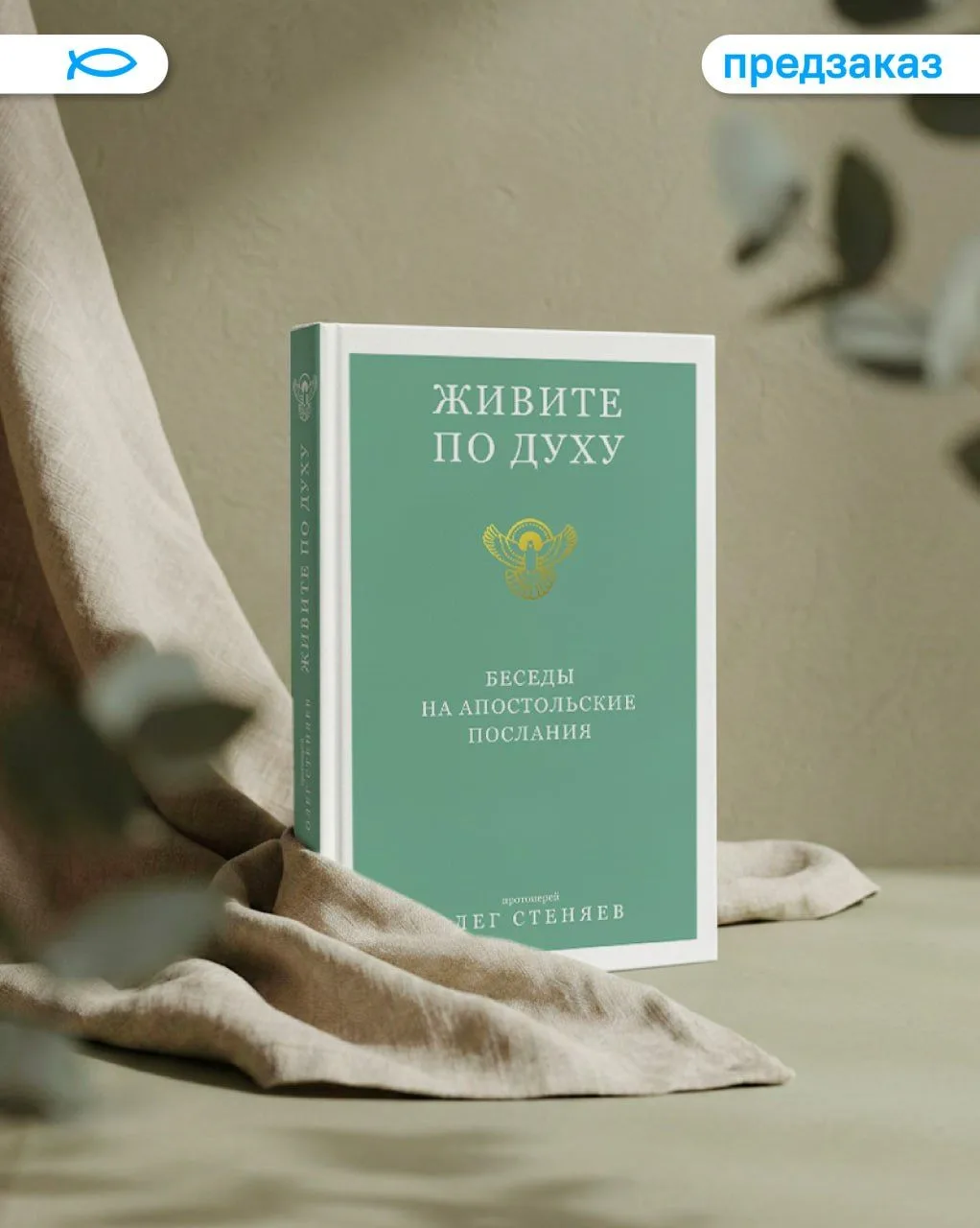 Открыт предзаказ на книгу протоиерея Олега Стеняева «Живите по Духу. Беседы на Апостоль...