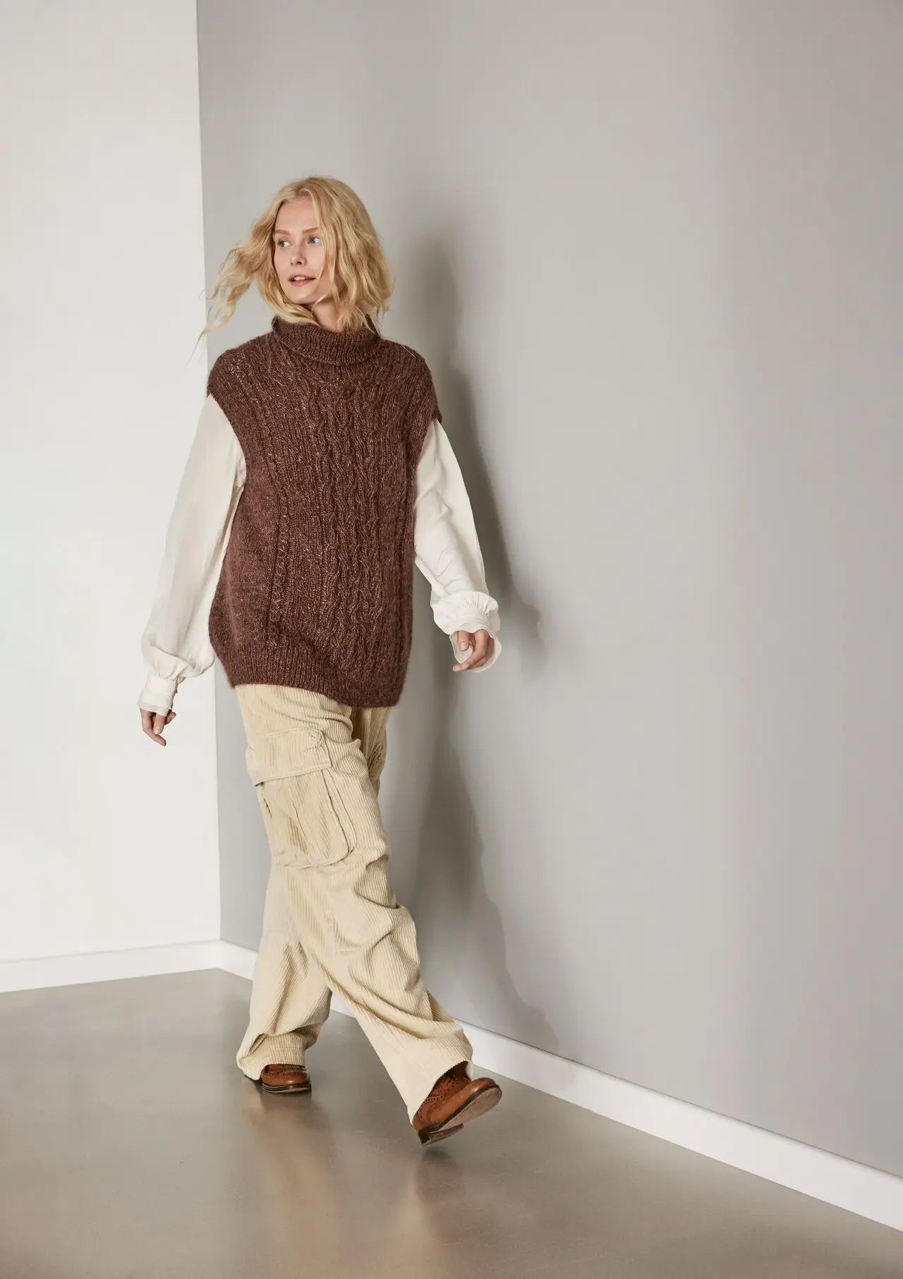 🦺 Жилет №4, Lana Grossa Nordic Knits № 04