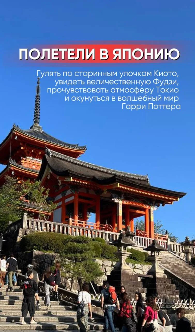 ПОЛЕТЕЛИ В ЯПОНИЮ ☺️