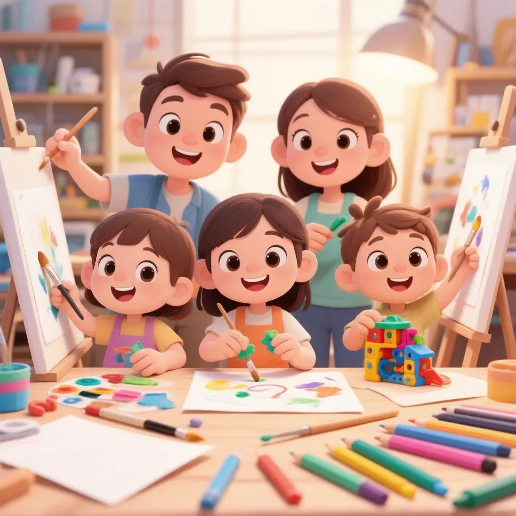 🎨 Родительский клуб «Радость творчества» открыт!