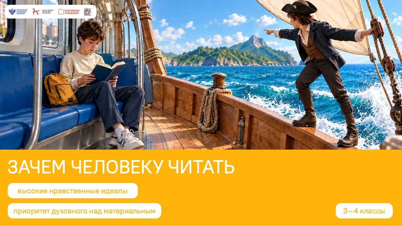 📚 «Зачем людям читать?» — размышляем вместе на «Разговорах о важном»! 📚