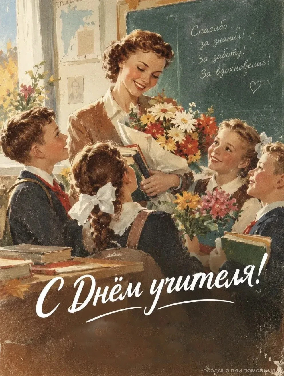 5 октября — День учителя💫