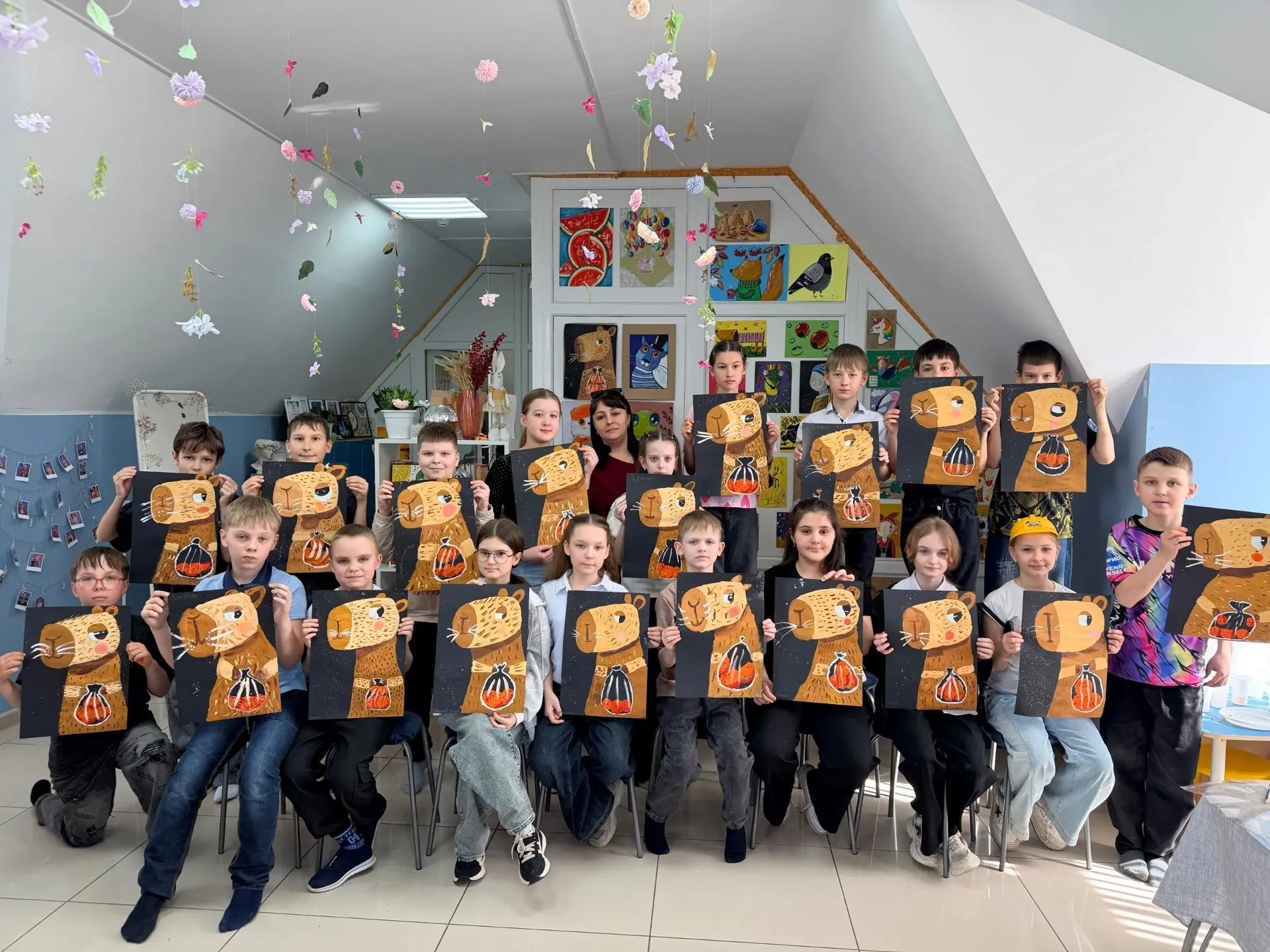 ✨Весенние каникулы в 4Б классе✨                                                                  Наш