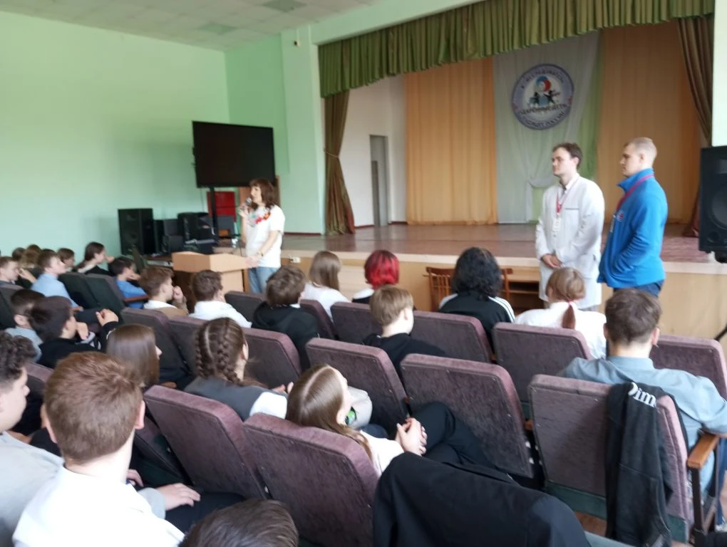 7 мая в нашей школе состоялось мероприятие по профориентации. Преподаватель Камышинского филиала "ГА