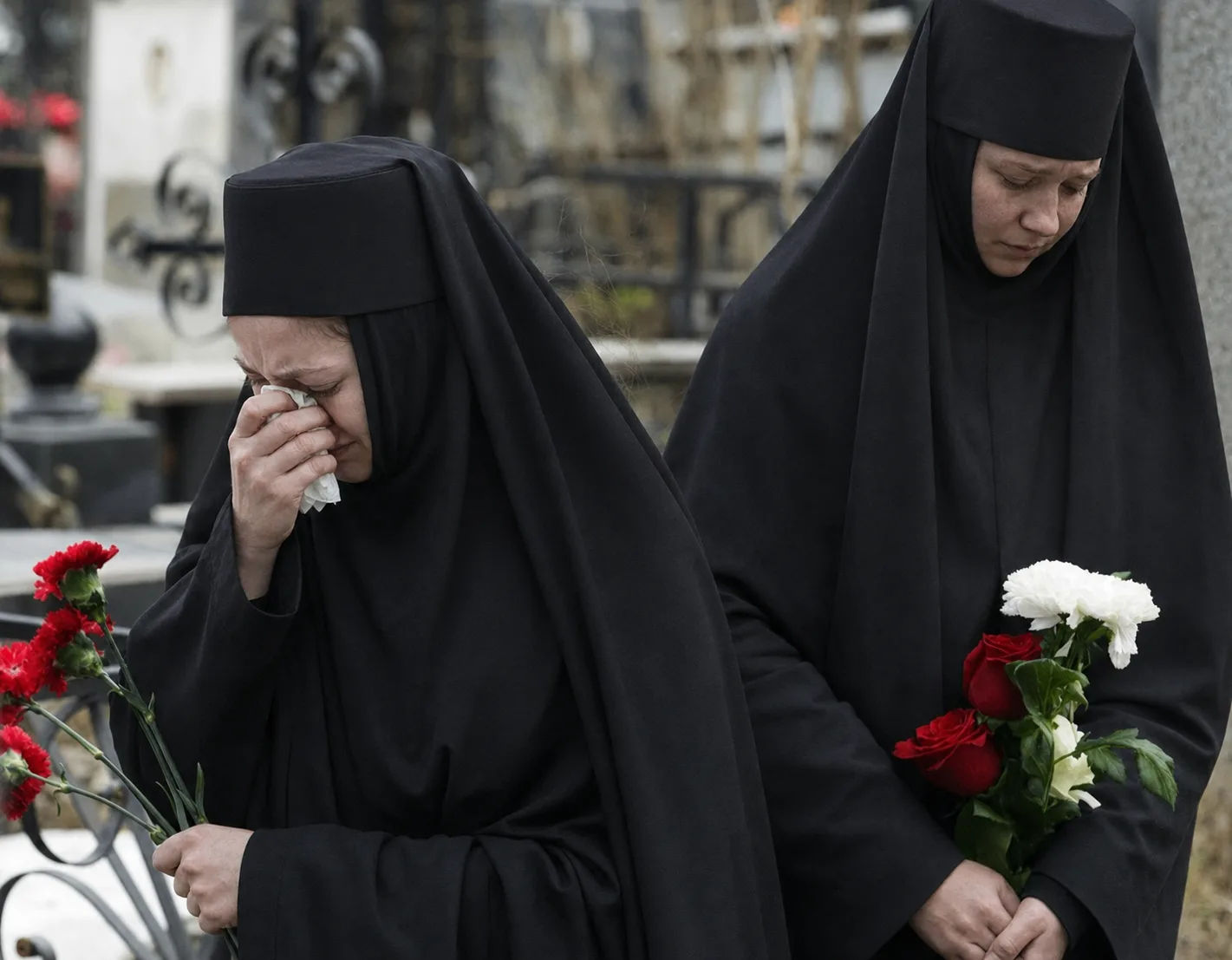 — Слишком часто к мужу ходишь, сестра Елисавета. Тебе не среди могил сидеть надо, а в п...