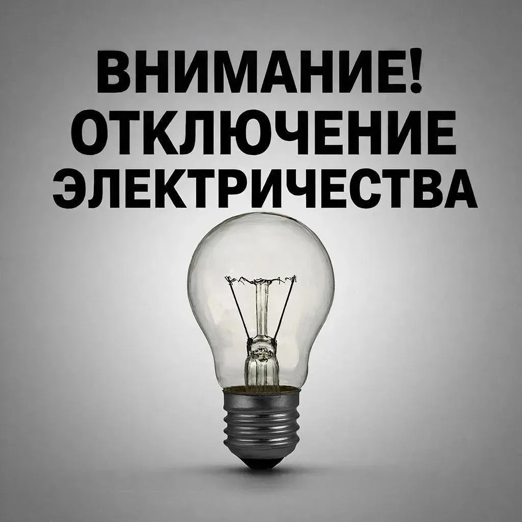 Плановые отключения электроэнергии на 06 июля 2026 года