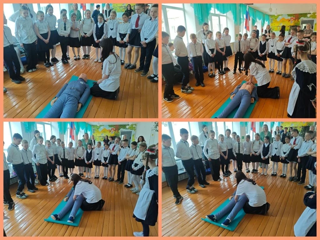 🚑 Площадка № 4: «Оказание первой помощи» от «Юных инспекторов движения» 🚑