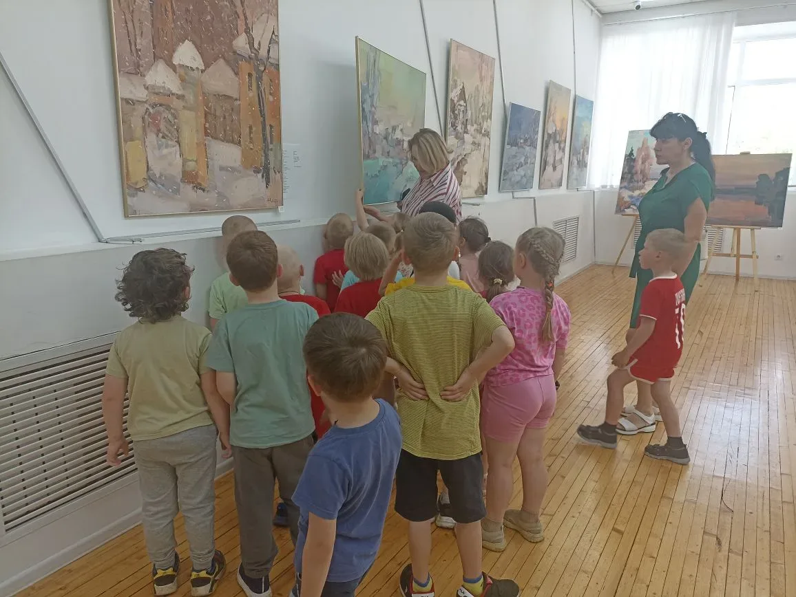 "Буратино" в "Галактике": дети знакомятся с искусством А.С. Александрова. Сегодня в молодежном центр