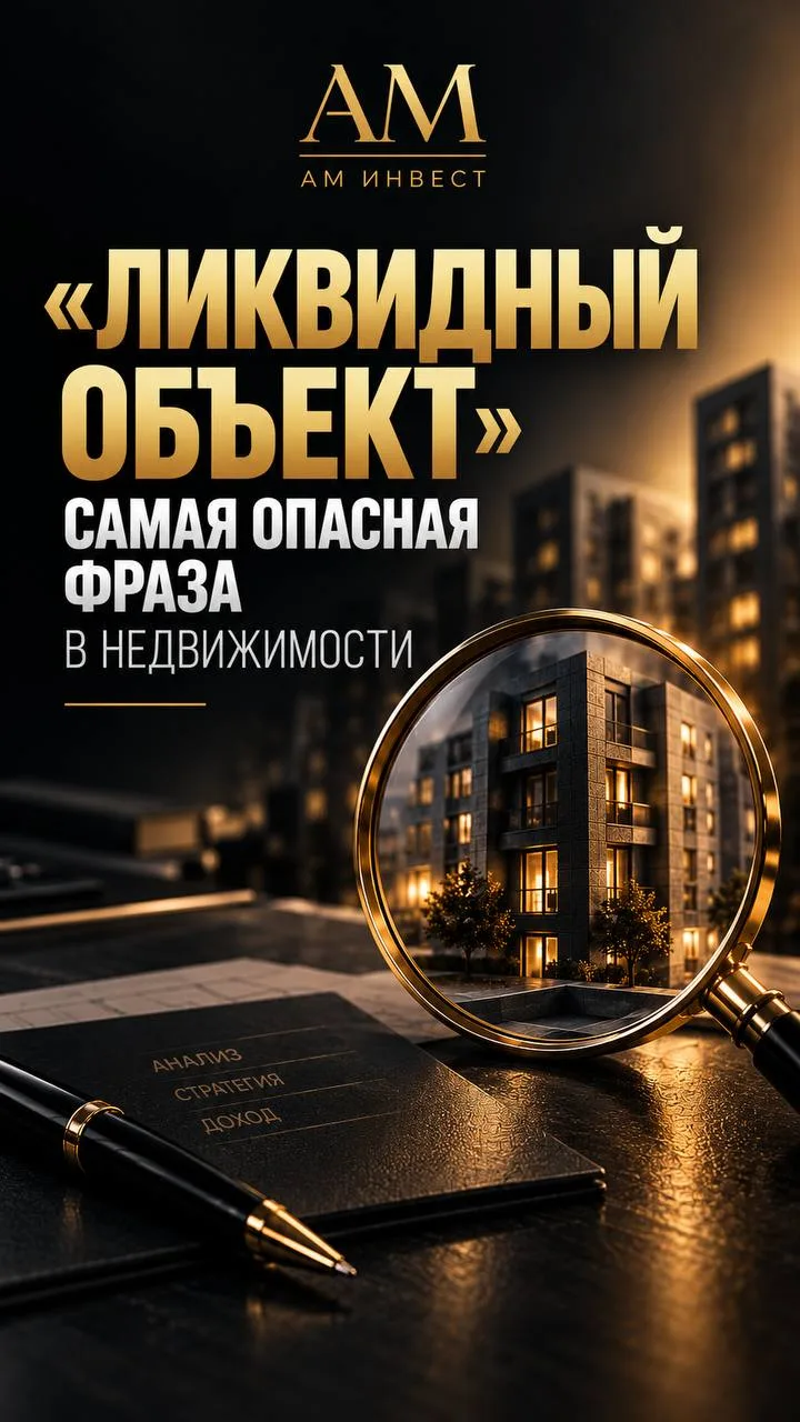🤨«Ликвидный объект». Самая опасная фраза в недвижимости?