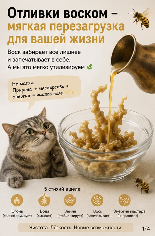 На неделю с 24 по 30 августа открою запись. Вернусь с гор и чистки, отливки для вас сов...