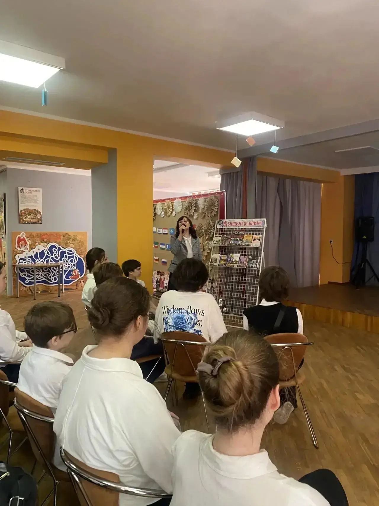 Международная игра в библиотеке: Калининград — Казахстан. Победила дружба!  5 мая в областной библио