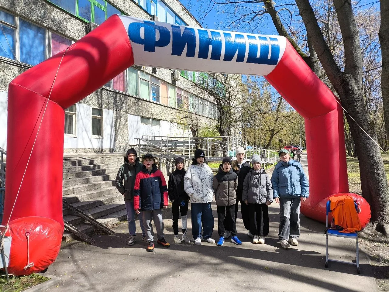 ✅25 апреля ученики нашей школы, в составе туристического клуба "АРГО" принял участие в межрайонных с