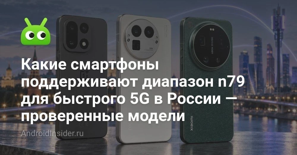 Смартфоны с поддержкой 5G n79 в России: какие модели реально работают с новым диапазоном