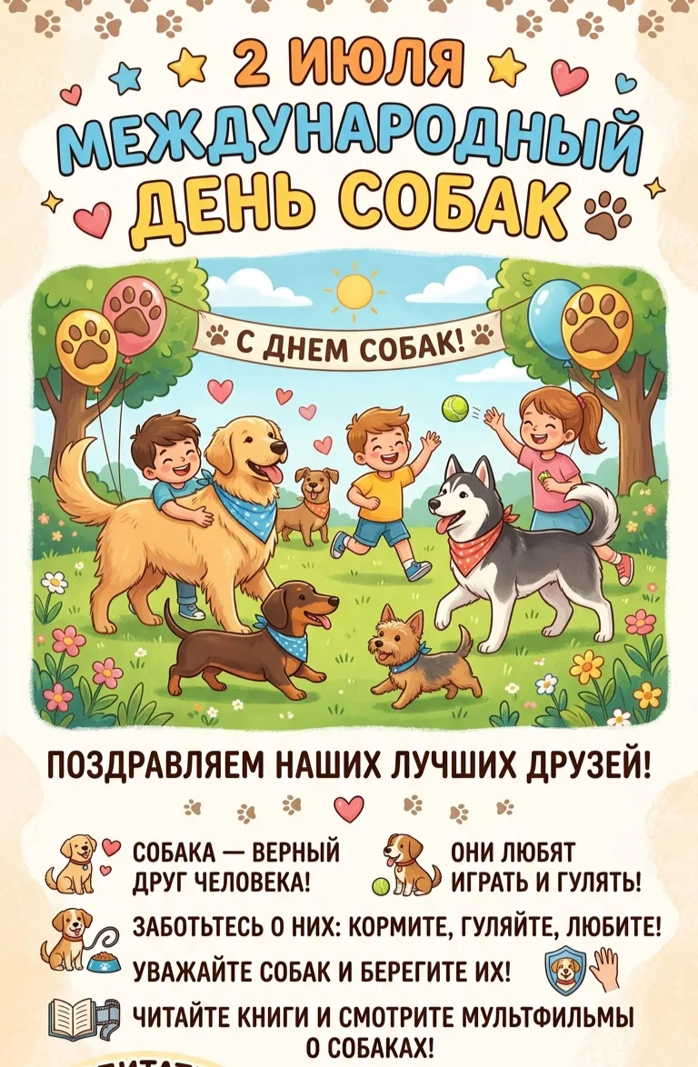 💥  Международный день собак — повод подарить внимание нашим самым преданным друзьям! 
🐶Для многих 