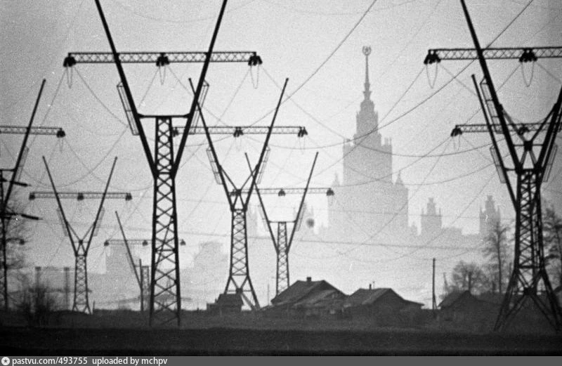 Вид в сторону МГУ