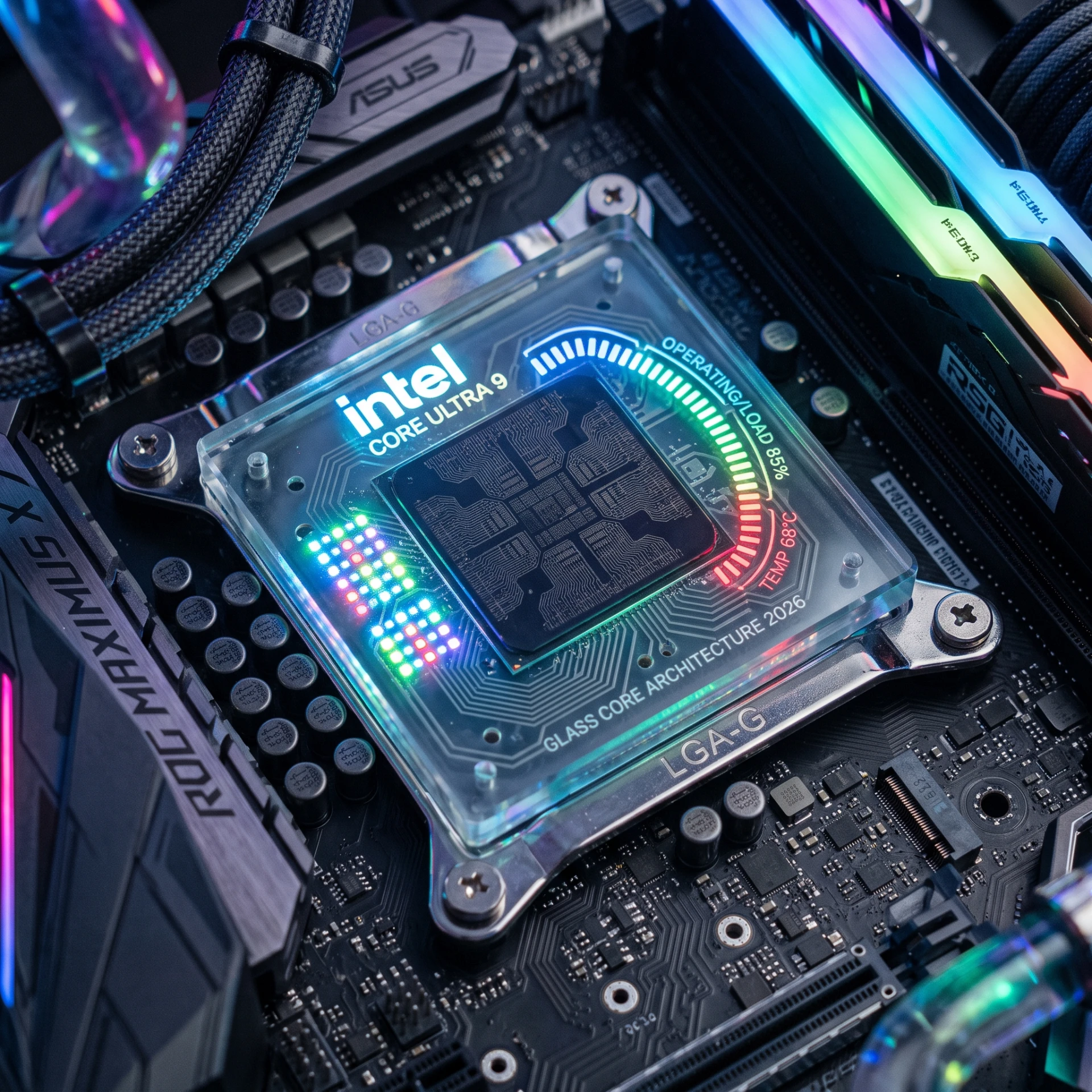 🔥 Intel решила добавить RGB прямо в «сердце» компьютера: компания запатентовала процес...
