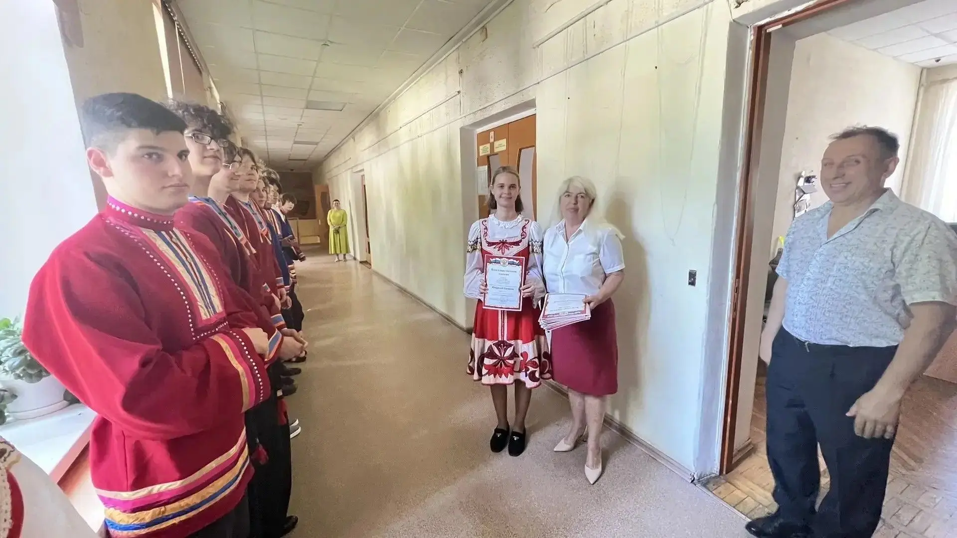 По итогам года в Ростовском колледже культуры состоялось торжественное награждение учас...