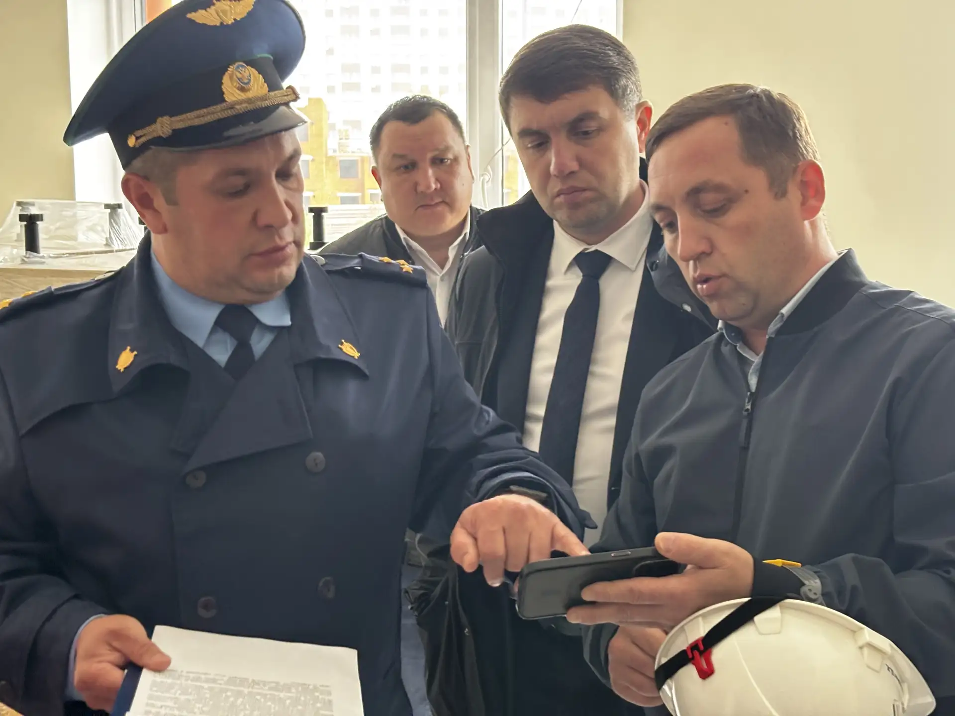 Строительство новой школы контролируем на всех этапах.