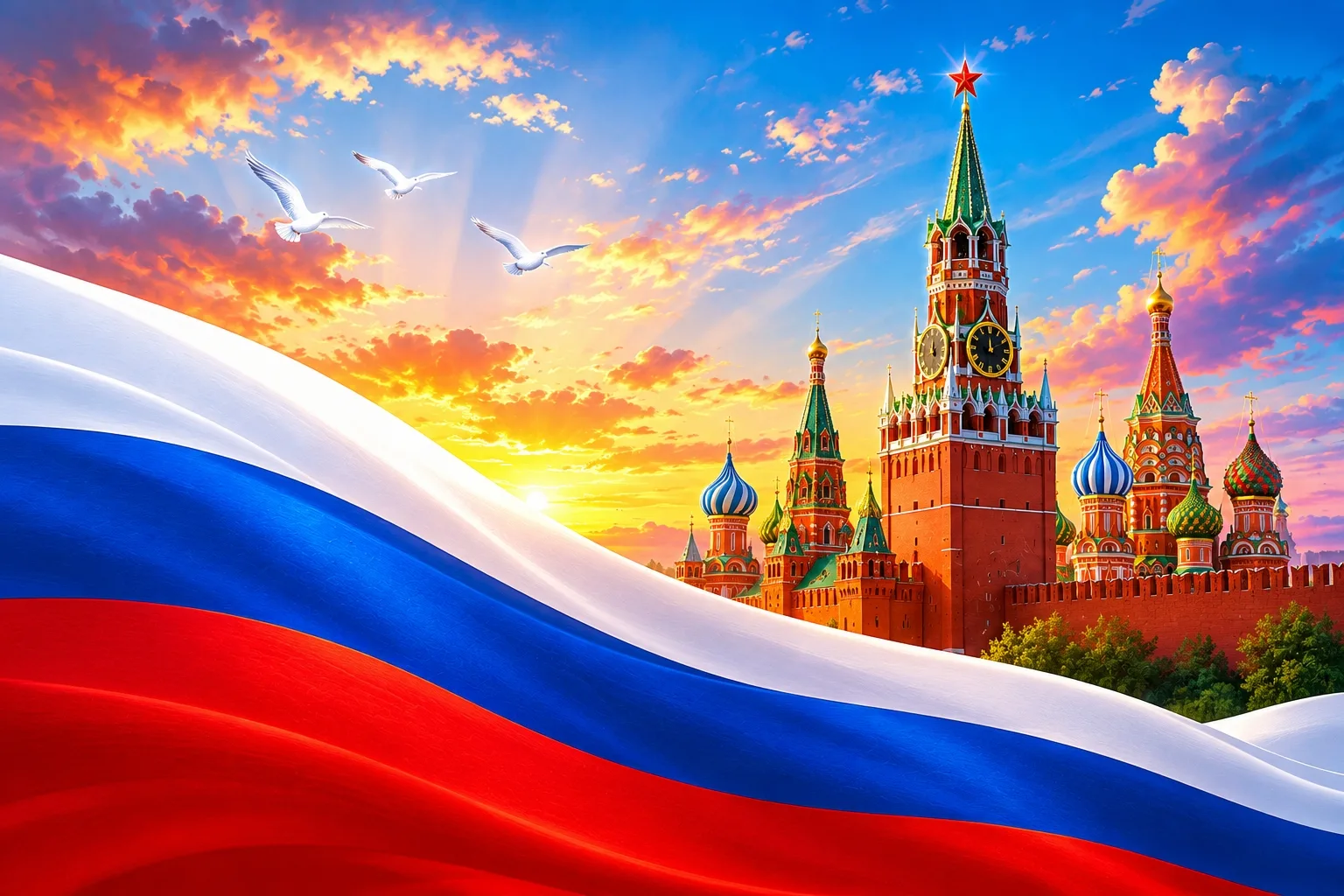 🇷🇺 Поздравляем Вас с Днём России! Этот праздник объединяет многовековую историю, великие победы, у