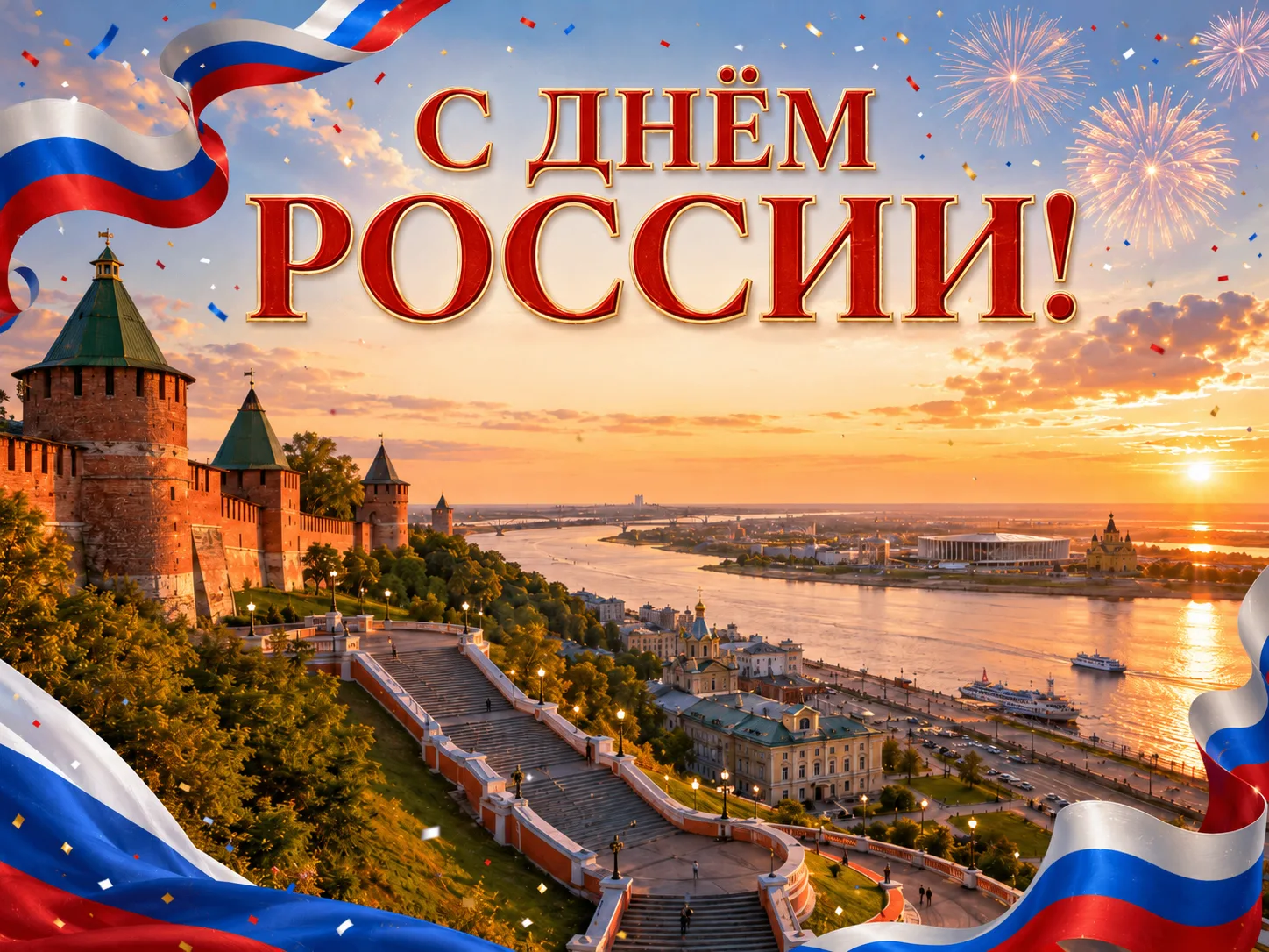 🇷🇺С Днем России, нижегородцы!