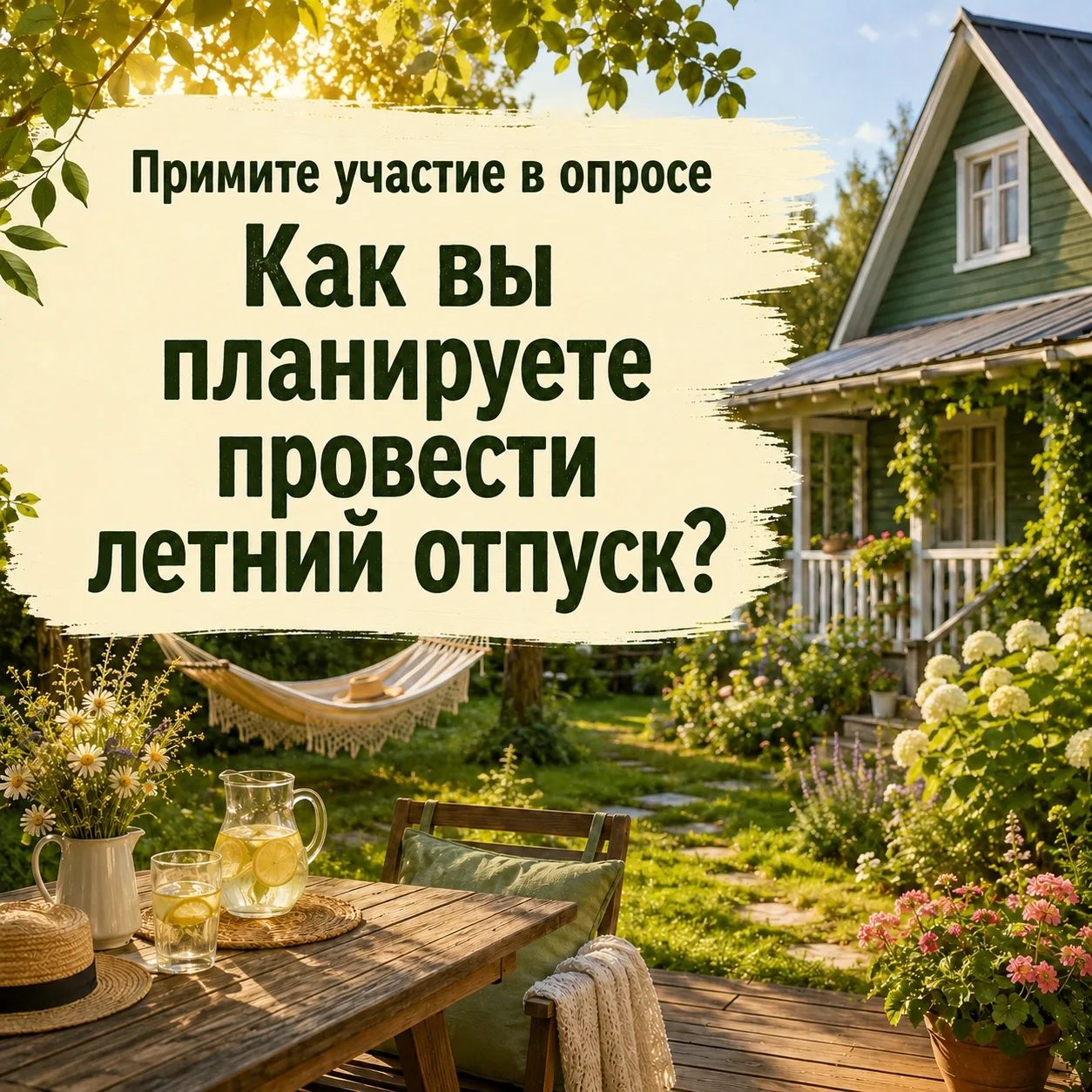 Жителей Пензенского района приглашают высказаться на тему наступившего сезона отпусков.