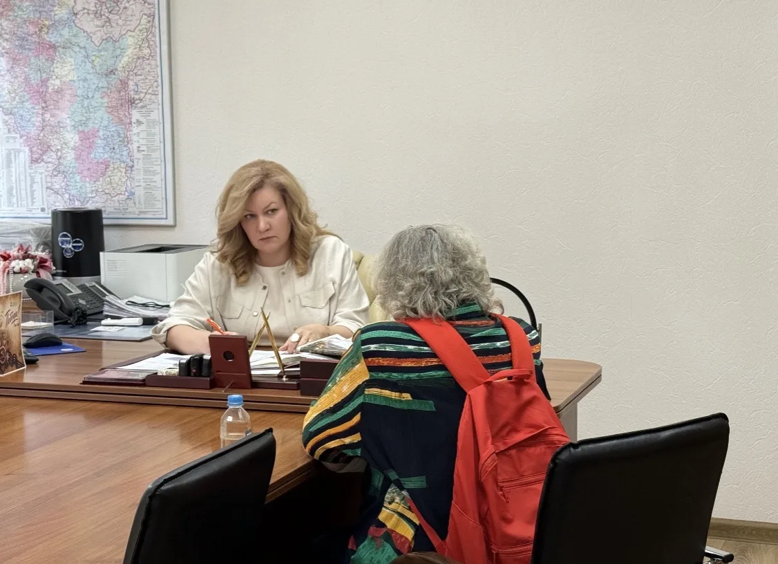 🔵 В пятницу в нашей поликлинике прошел личный прием граждан с главным врачом — Еленой ...