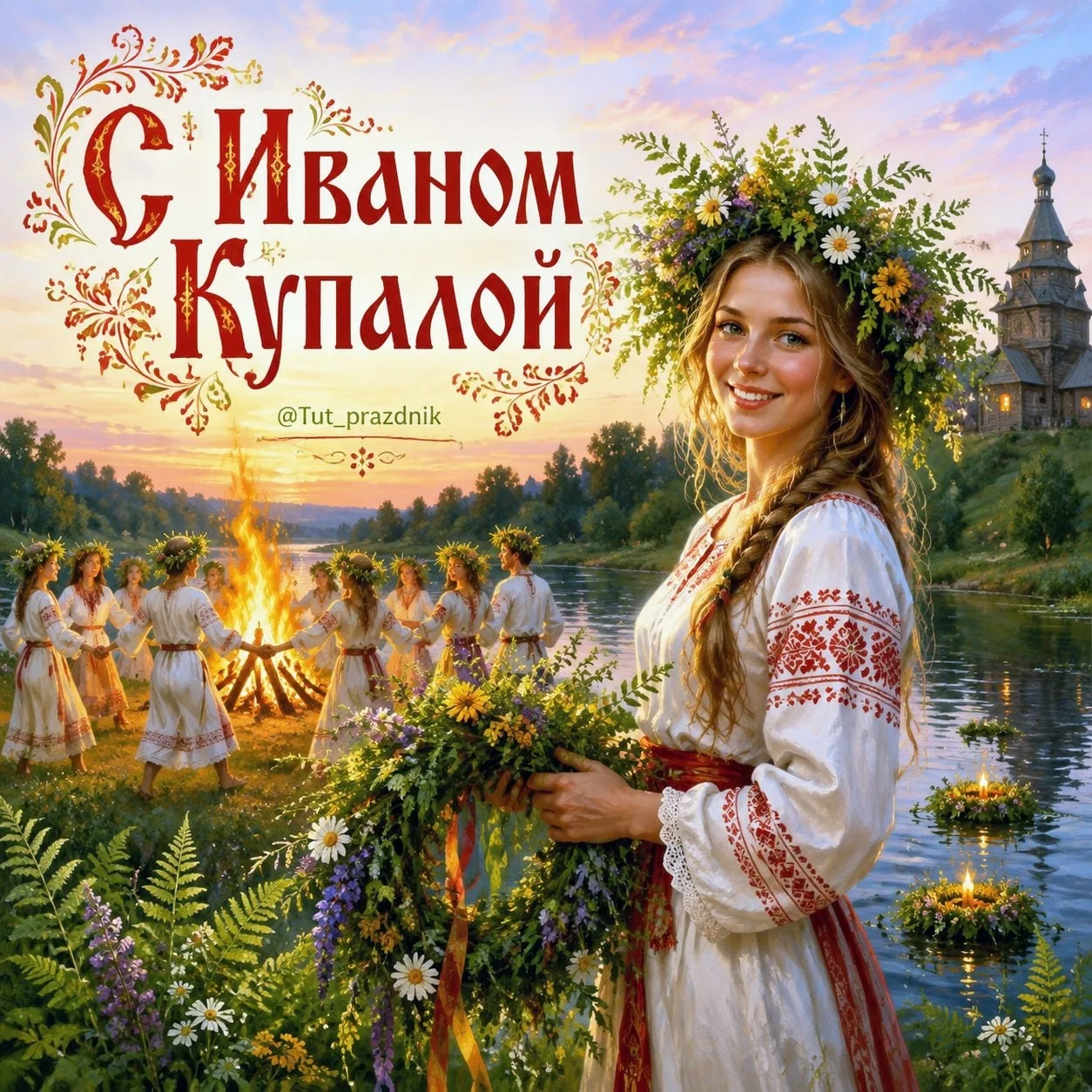 🔥🌿 7 июля — Иван Купала 🌿🔥