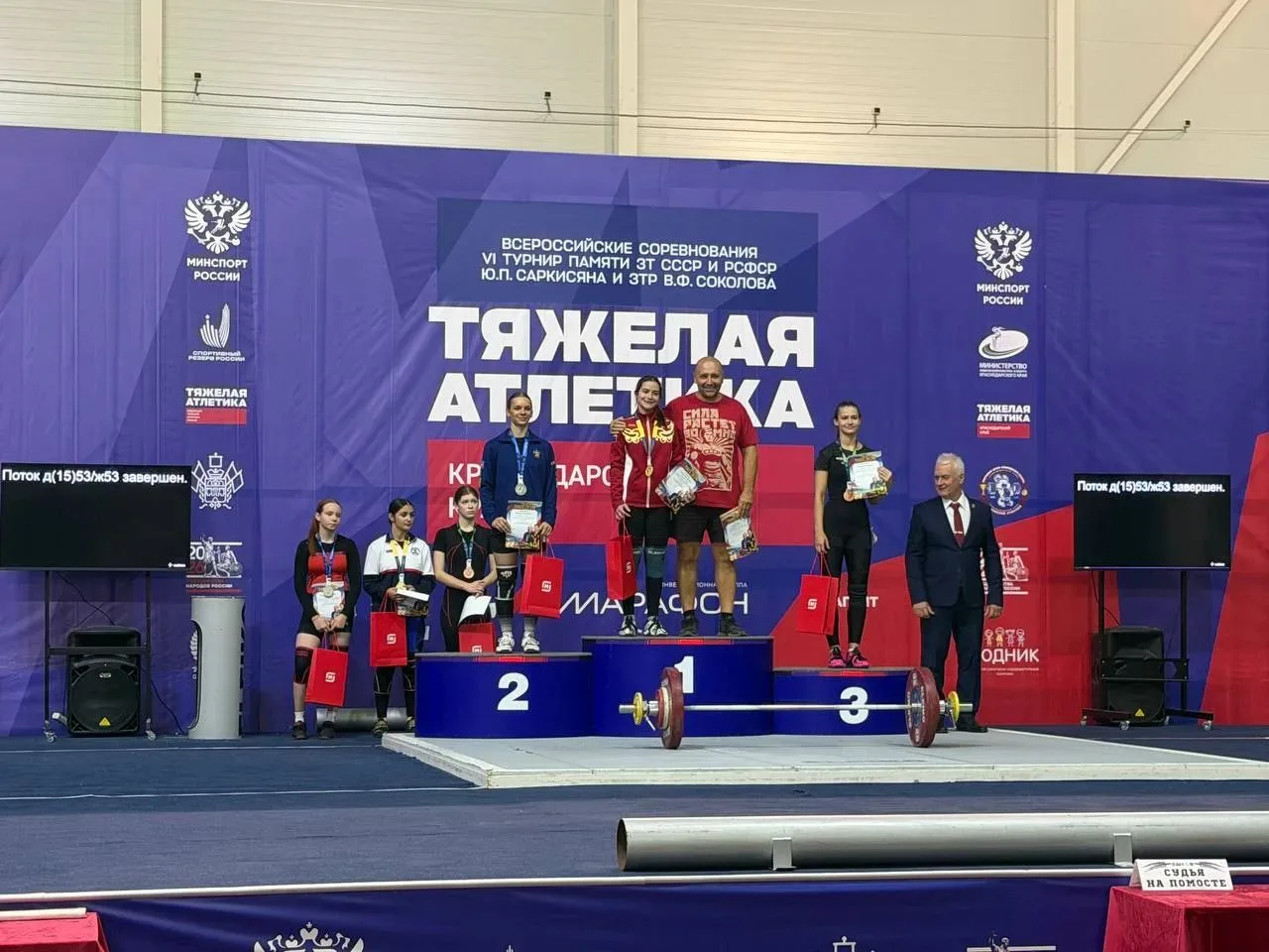 🔥🔥🔥 Милана Хворостенко — Чемпионка Всероссийского турнира по тяжёлой атлетике в Сукк...